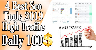  4 Best SEO Tools 2019 traffic points. Com