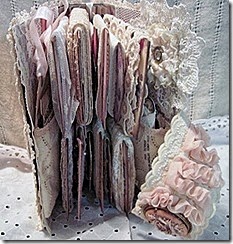 front view of book pages