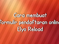 Cara membuat formulir pendaftaran online