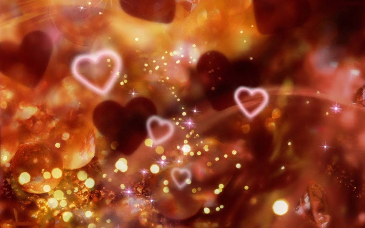 Beautiful Hearts Widescreen HD Wallpaper 2