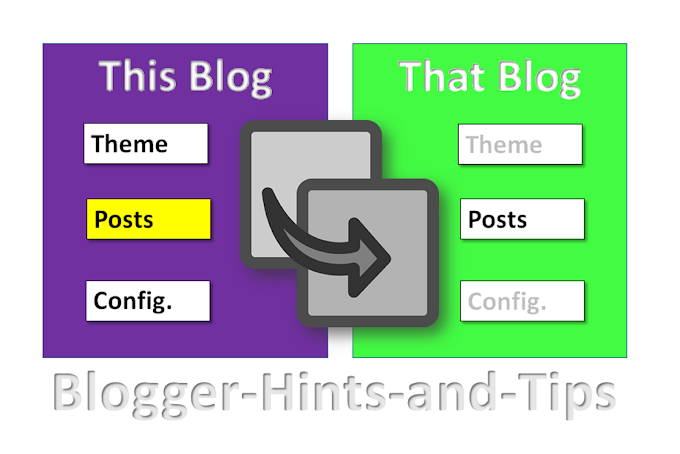 Copying all the posts from one blog to another