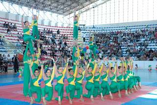 Equipe de Ginástica Artística Grupo Silvana Gym apresenta performances inspiradas no folclore e cultura regional brasileira