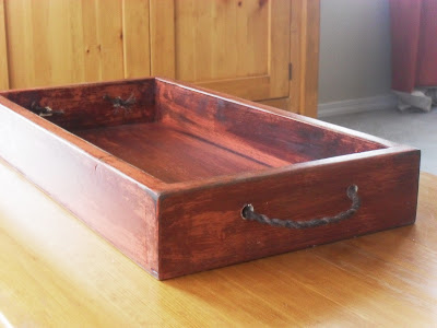 how to build a wooden tray