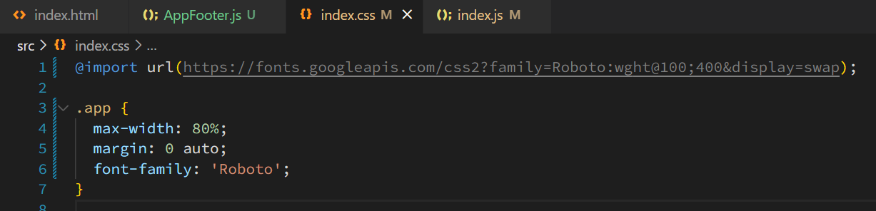 Src index html