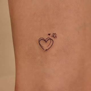 13 Elegant Small Minimalist Heart Tattoos On The Forearm