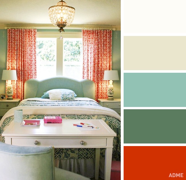 20 perfect color combination in bedroom interior