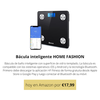 báscula inteligente HomeFashion comprar por €19,99