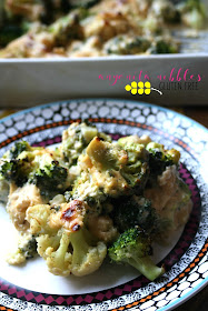 How to make a gluten free broccoli and cauliflower cheese bake from Anyonita-Nibbles