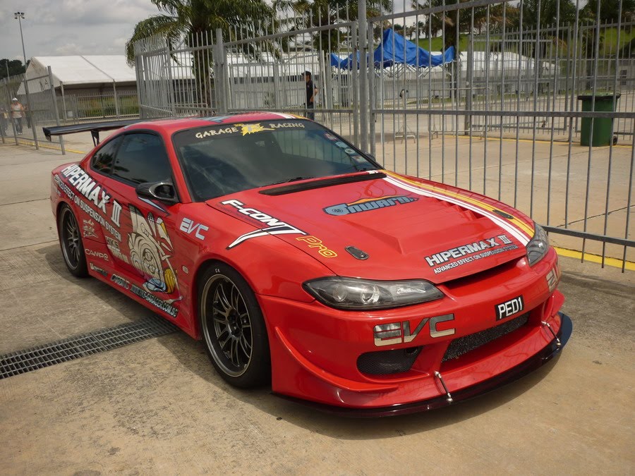 Nissan Silvia S15 Time Attack Machine with very nice single digit 1 plate 