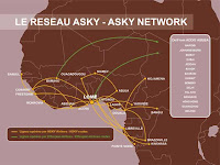 ASKY Airlines network