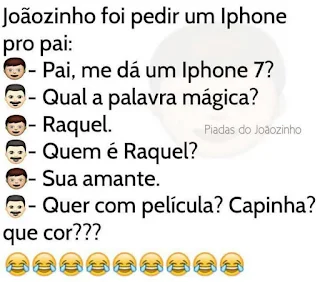 Meme Joãozinho e o iPhone