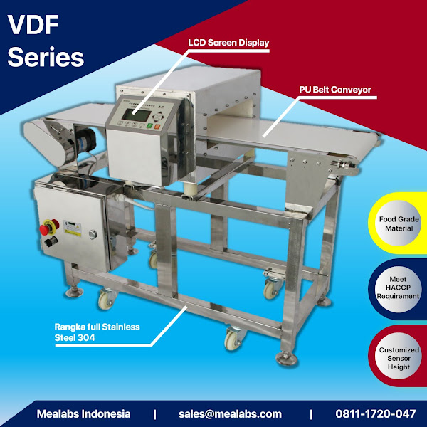 VDF Series Conveyorised Metal Detector