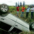 Jaguaquara: Padre capota carro na BR-420