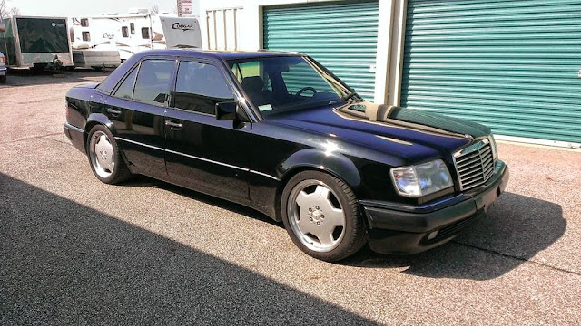 w124 blue