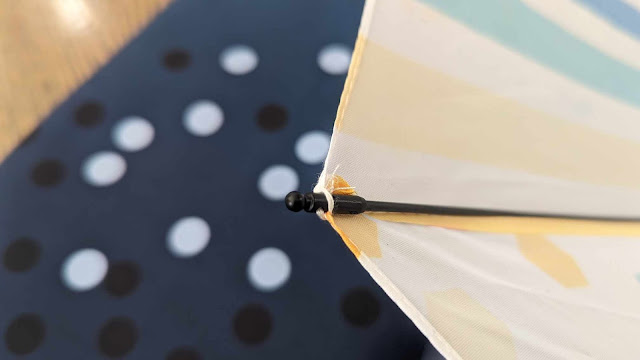 Recovering an umbrella with new fabric