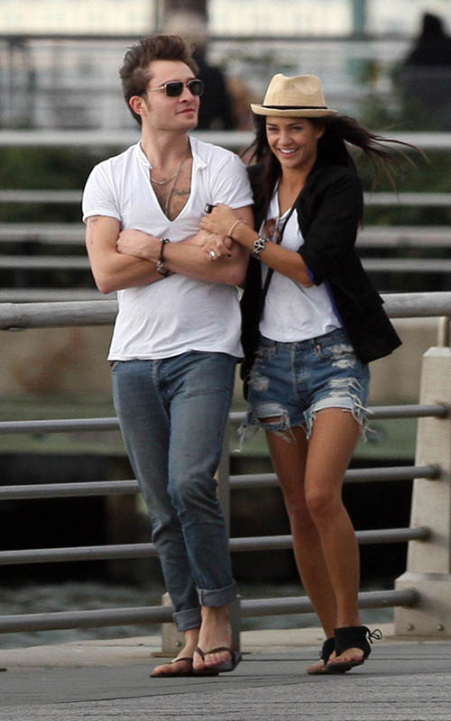 jessica szohr ed westwick 2011. Ed amp; Jessica