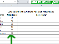 Cara Menggunakan If Excel