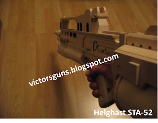 Pic.34 - Building the STA-52 Wooden Assault Rifle Display Model  