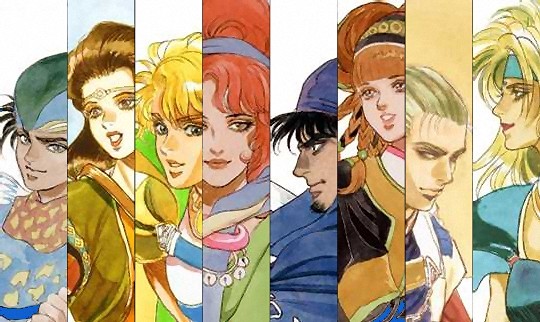 Romancing Saga Artwork