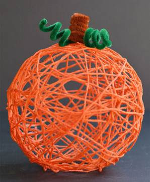  http://onelittleproject.com/yarn-pumpkins/