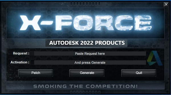 X-force 2022 – Autodesk License Patcher Ultimate 2022