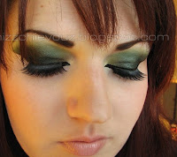 beautiful green makeup look