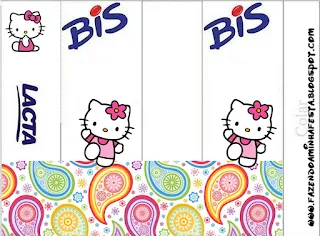 Hello Kitty Party Free Printable Labels.