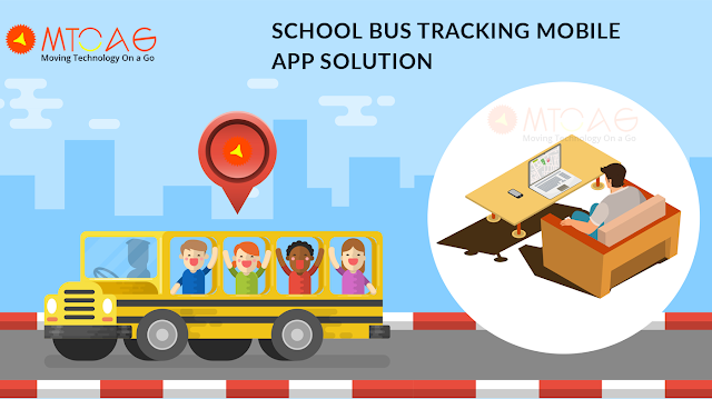 School bus tracking app development