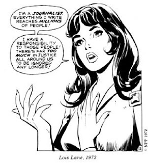 Lois Lane's speech in 1972 about being a reporter