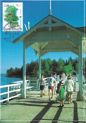 Maxicard "Île de Seurassari" - Finlande 1991