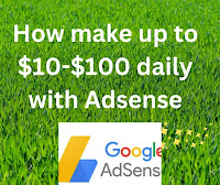 make $10 to $100 daily with Adsense
