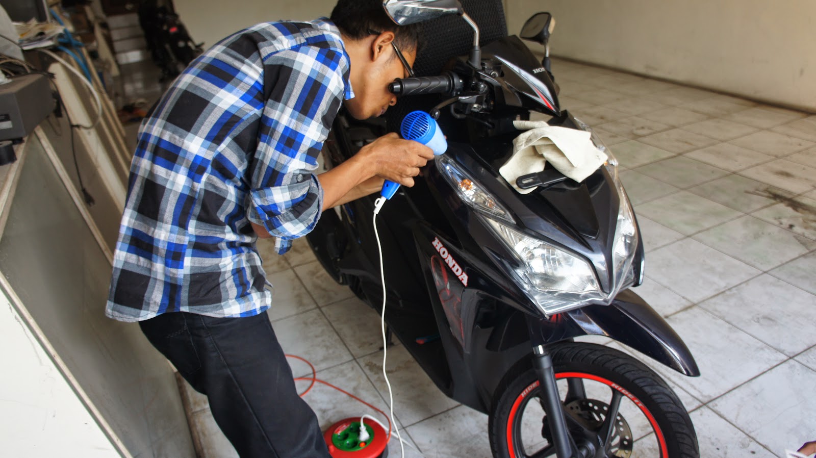 Kumpulan Modifikasi Motor Mio Cutting Sticker Terlengkap Kampong Motor