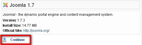 Joomla 1.7