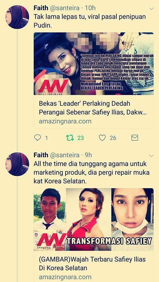 [VIDEO] PANAS 'Safiey Illias Sekolahkan Netizen Kata 