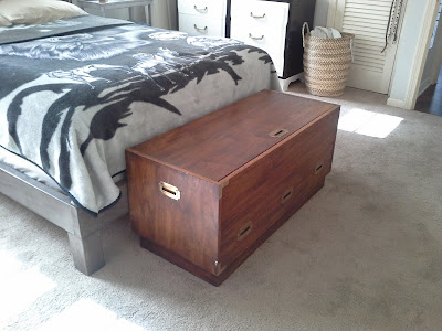 Master bedroom campaign chest