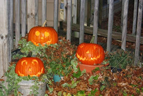 Jack-o-lanterns from years past