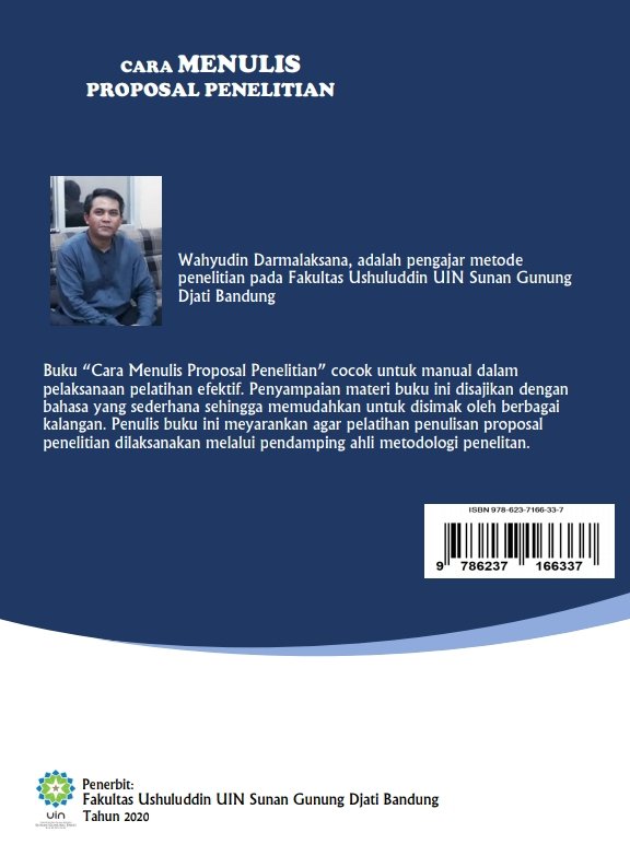 Info Ushuluddin GRATIS SKRIPSI MENJADI BUKU  ISBN 
