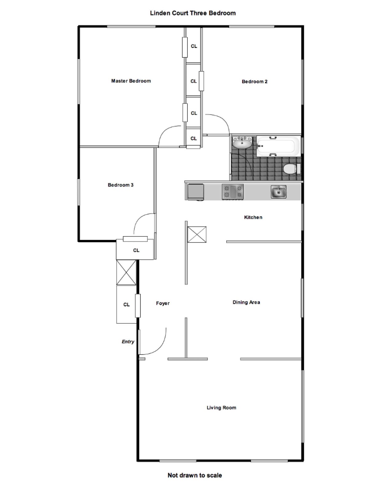 chateau jackson heights  bedroom floor plan