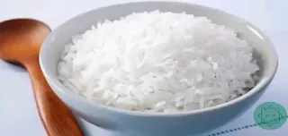 عمل أرز أبيض سادة