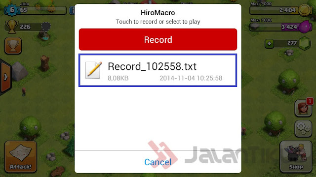 hasil record hiromacro apk