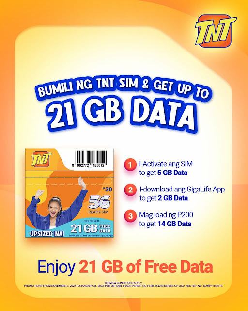 TNT 5G SIM guide - how to get up to 21GB of free data