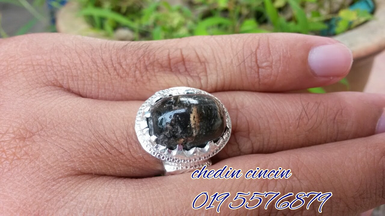 Batu Permata cincin perak keris besi lama syiling lama 