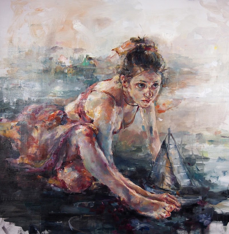 Figurative Paintings by Jaclyn Alderete from America.