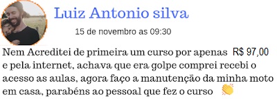 Curso mecânico de moto em Santo Antônio de Jesus