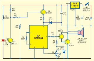 Little Door Guard Circuit Diagram