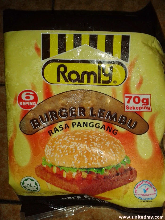 Ramly Burger Panggang Flavor 70G  Unitedmy