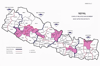 Districts, Zone and Development Regions of Nepal