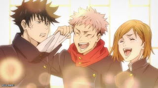 呪術廻戦 アニメ 2期20話 1年ズ 虎杖悠仁 伏黒恵 釘崎野薔薇 Jujutsu Kaisen Episode 44 JJK