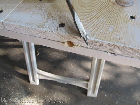 Installing door Hardware (barn door) 