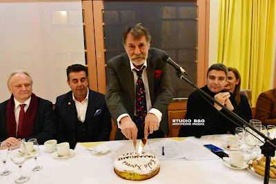 Ο Προοδευτικός Σύλλογος Ναυπλίου "Ο Παλαμήδης" έκοψε την Πρωτοχρονιάτικη πίτα του σε εορταστικό κλίμα